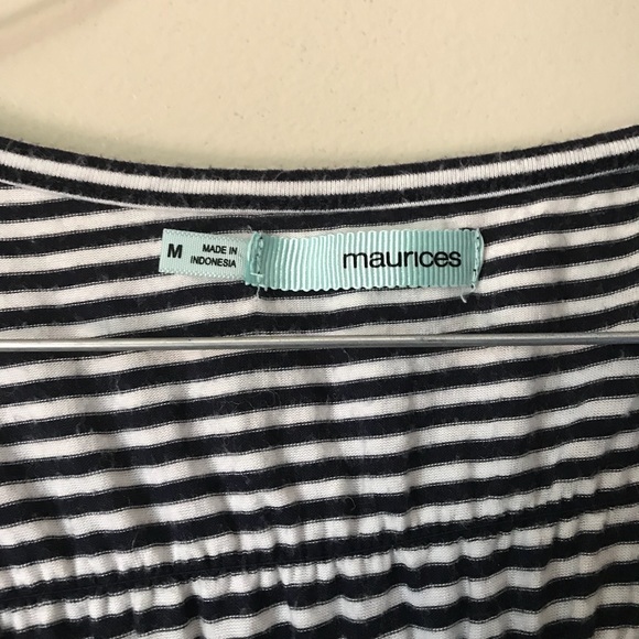 MAURICES Black/White Racerback Dress - Picture 3 of 3
